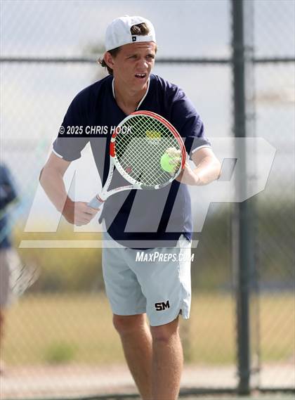 Thumbnail 1 in Shadow Mountain vs Catalina Foothills (AIA Boys Tennis Division II Team Championship Quarterfinals) photogallery.