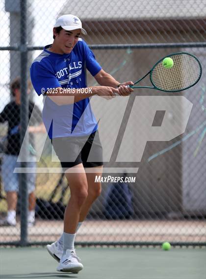 Thumbnail 1 in Shadow Mountain vs Catalina Foothills (AIA Boys Tennis Division II Team Championship Quarterfinals) photogallery.
