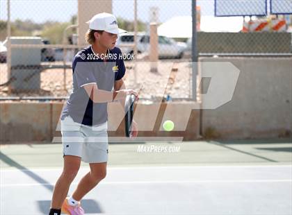 Thumbnail 2 in Shadow Mountain vs Catalina Foothills (AIA Boys Tennis Division II Team Championship Quarterfinals) photogallery.