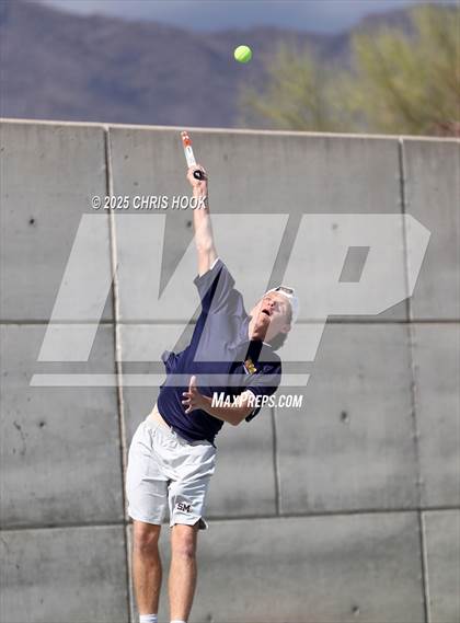 Thumbnail 1 in Shadow Mountain vs Catalina Foothills (AIA Boys Tennis Division II Team Championship Quarterfinals) photogallery.
