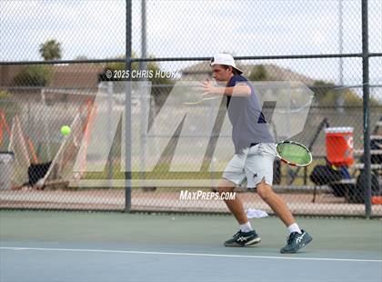 Thumbnail 3 in Shadow Mountain vs Catalina Foothills (AIA Boys Tennis Division II Team Championship Quarterfinals) photogallery.