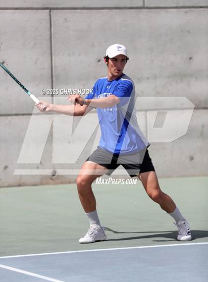 Thumbnail 1 in Shadow Mountain vs Catalina Foothills (AIA Boys Tennis Division II Team Championship Quarterfinals) photogallery.