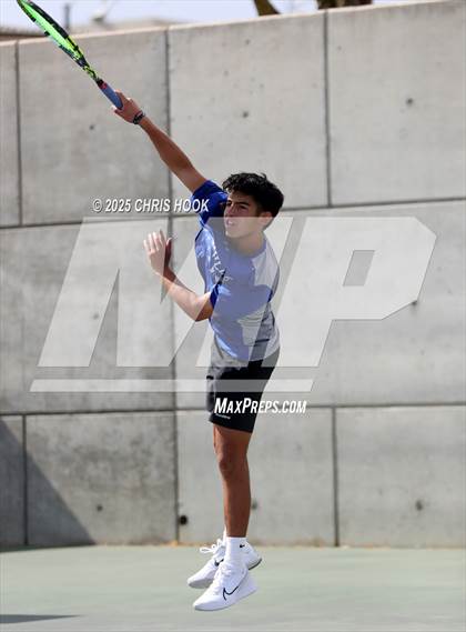 Thumbnail 2 in Shadow Mountain vs Catalina Foothills (AIA Boys Tennis Division II Team Championship Quarterfinals) photogallery.