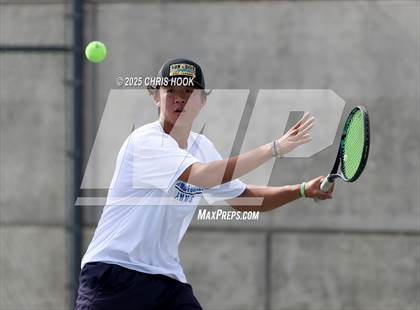 Thumbnail 2 in Shadow Mountain vs Catalina Foothills (AIA Boys Tennis Division II Team Championship Quarterfinals) photogallery.