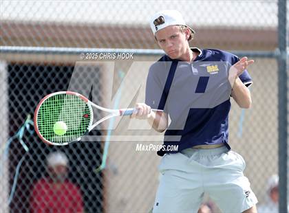 Thumbnail 3 in Shadow Mountain vs Catalina Foothills (AIA Boys Tennis Division II Team Championship Quarterfinals) photogallery.