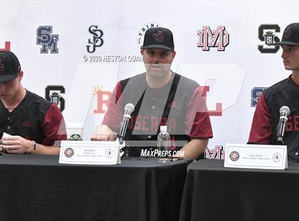 Thumbnail 1 in Trinity League Baseball Media Day - JSerra Catholic photogallery.