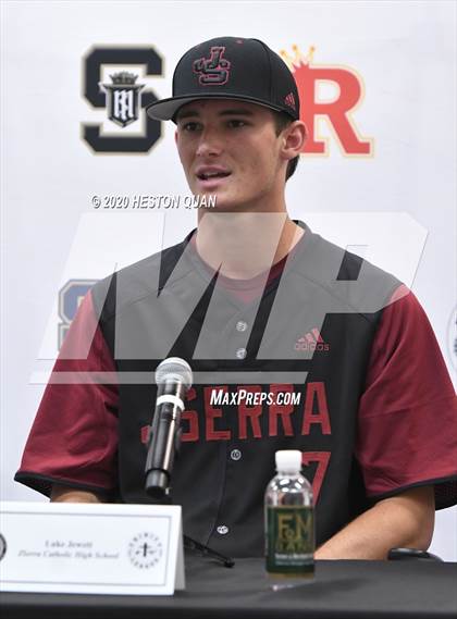 Thumbnail 3 in Trinity League Baseball Media Day - JSerra Catholic photogallery.