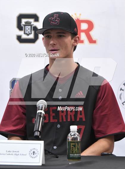 Thumbnail 1 in Trinity League Baseball Media Day - JSerra Catholic photogallery.
