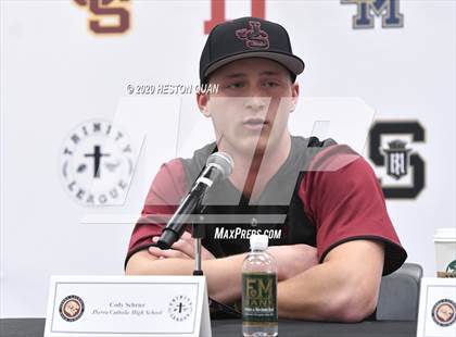 Thumbnail 1 in Trinity League Baseball Media Day - JSerra Catholic photogallery.