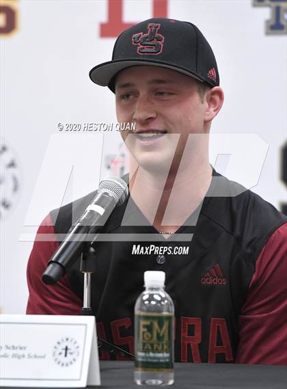 Thumbnail 1 in Trinity League Baseball Media Day - JSerra Catholic photogallery.