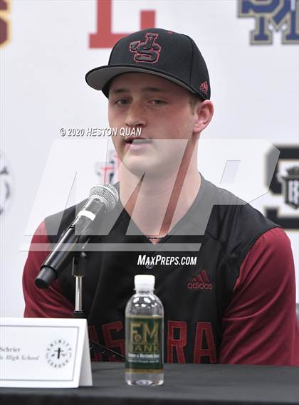 Thumbnail 3 in Trinity League Baseball Media Day - JSerra Catholic photogallery.