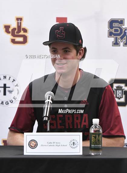 Thumbnail 3 in Trinity League Baseball Media Day - JSerra Catholic photogallery.