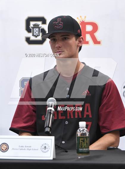 Thumbnail 3 in Trinity League Baseball Media Day - JSerra Catholic photogallery.