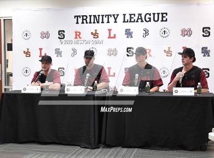 Thumbnail 2 in Trinity League Baseball Media Day - JSerra Catholic photogallery.