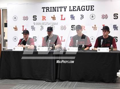 Thumbnail 1 in Trinity League Baseball Media Day - JSerra Catholic photogallery.