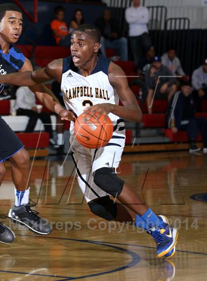 Thumbnail 3 in Price vs. Campbell Hall (Lancers Hoops Showdown) photogallery.