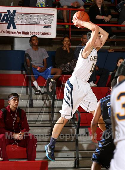 Thumbnail 2 in Price vs. Campbell Hall (Lancers Hoops Showdown) photogallery.