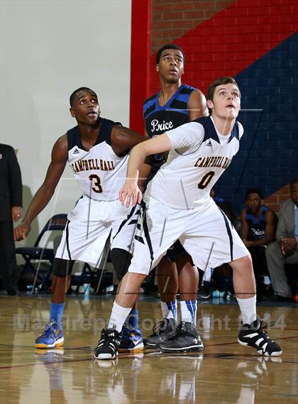 Thumbnail 3 in Price vs. Campbell Hall (Lancers Hoops Showdown) photogallery.