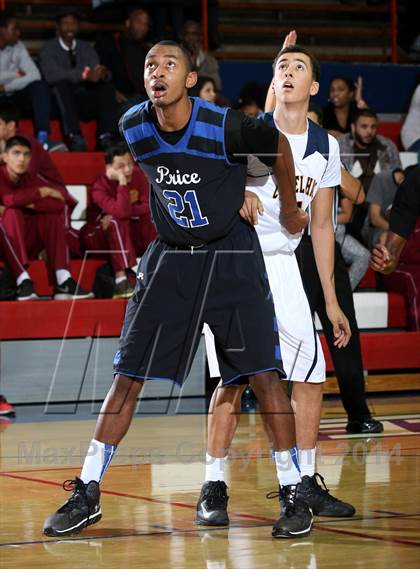 Thumbnail 3 in Price vs. Campbell Hall (Lancers Hoops Showdown) photogallery.