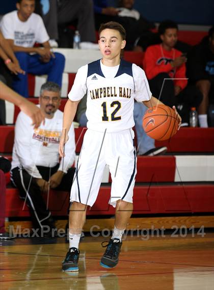 Thumbnail 1 in Price vs. Campbell Hall (Lancers Hoops Showdown) photogallery.