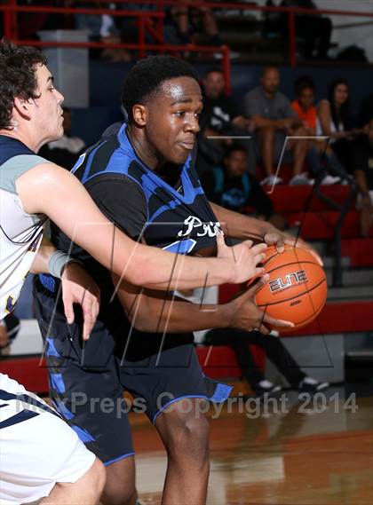 Thumbnail 2 in Price vs. Campbell Hall (Lancers Hoops Showdown) photogallery.