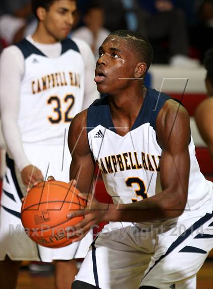 Thumbnail 3 in Price vs. Campbell Hall (Lancers Hoops Showdown) photogallery.