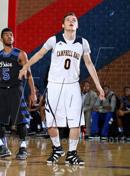 Thumbnail 3 in Price vs. Campbell Hall (Lancers Hoops Showdown) photogallery.