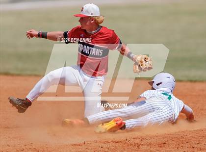Thumbnail 2 in Edmund Burke Academy vs Gatewood (GIAA 2A Championship - Game 1) photogallery.