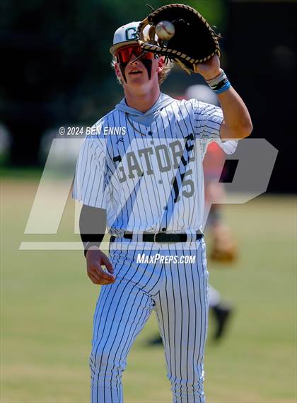 Thumbnail 3 in Edmund Burke Academy vs Gatewood (GIAA 2A Championship - Game 1) photogallery.