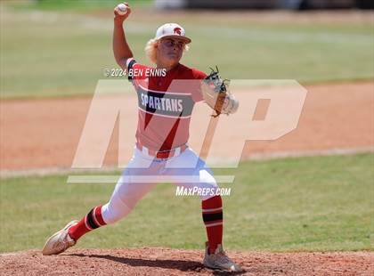 Thumbnail 1 in Edmund Burke Academy vs Gatewood (GIAA 2A Championship - Game 1) photogallery.