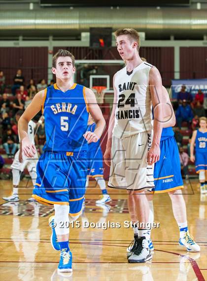 Thumbnail 1 in Saint Francis vs. Serra (CIF CCS Open Division Final) photogallery.