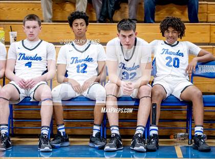 Thumbnail 3 in Del Oro vs Rocklin (NorCal Tip-Off Semifinal) photogallery.