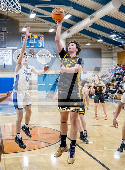 Thumbnail 3 in Del Oro vs Rocklin (NorCal Tip-Off Semifinal) photogallery.
