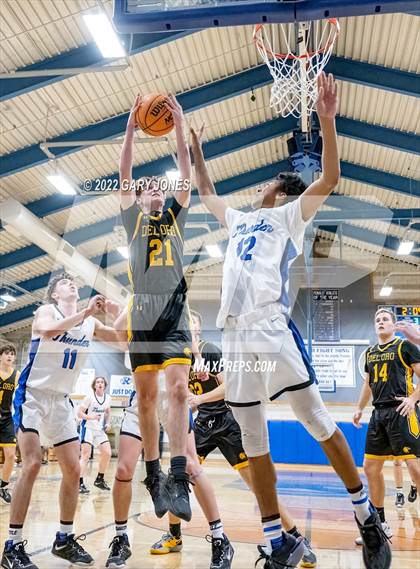 Thumbnail 2 in Del Oro vs Rocklin (NorCal Tip-Off Semifinal) photogallery.