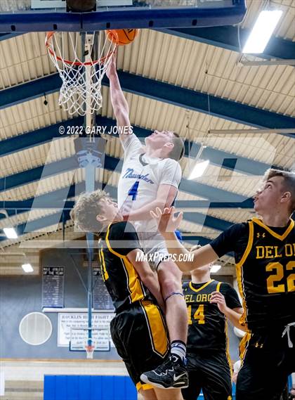 Thumbnail 2 in Del Oro vs Rocklin (NorCal Tip-Off Semifinal) photogallery.