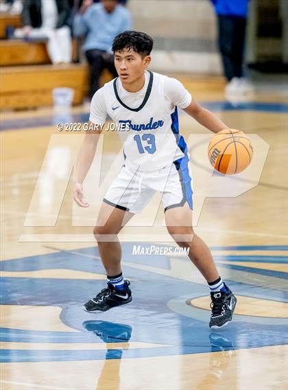 Thumbnail 3 in Del Oro vs Rocklin (NorCal Tip-Off Semifinal) photogallery.