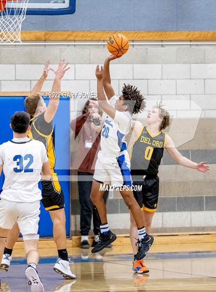 Thumbnail 1 in Del Oro vs Rocklin (NorCal Tip-Off Semifinal) photogallery.