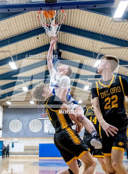 Thumbnail 2 in Del Oro vs Rocklin (NorCal Tip-Off Semifinal) photogallery.