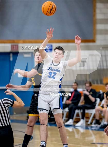 Thumbnail 2 in Del Oro vs Rocklin (NorCal Tip-Off Semifinal) photogallery.