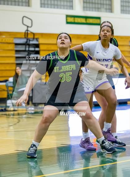 Thumbnail 3 in Valencia vs St. Joseph (Santa Barbara Tournament of Champions) photogallery.