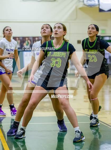 Thumbnail 1 in Valencia vs St. Joseph (Santa Barbara Tournament of Champions) photogallery.
