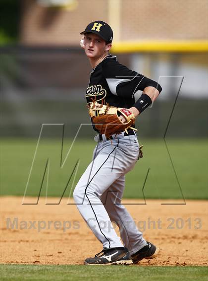 Thumbnail 3 in Hixson vs. Red Bank (TSSAA District 6 AA Playoff) photogallery.