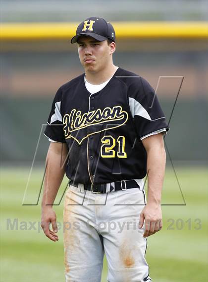 Thumbnail 2 in Hixson vs. Red Bank (TSSAA District 6 AA Playoff) photogallery.