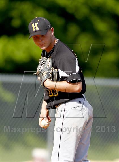 Thumbnail 3 in Hixson vs. Red Bank (TSSAA District 6 AA Playoff) photogallery.