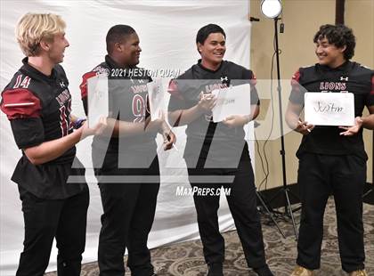 Thumbnail 1 in Trinity League Football Media Day - JSerra Catholic photogallery.