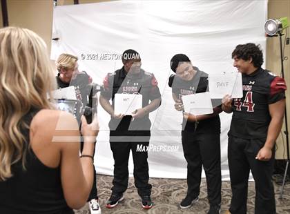Thumbnail 2 in Trinity League Football Media Day - JSerra Catholic photogallery.