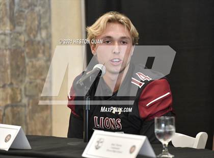 Thumbnail 3 in Trinity League Football Media Day - JSerra Catholic photogallery.