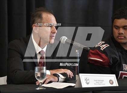 Thumbnail 3 in Trinity League Football Media Day - JSerra Catholic photogallery.