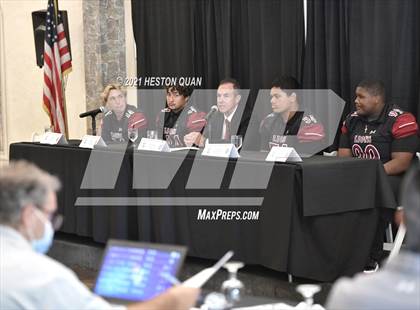 Thumbnail 2 in Trinity League Football Media Day - JSerra Catholic photogallery.