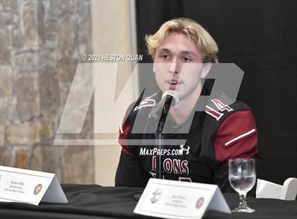 Thumbnail 3 in Trinity League Football Media Day - JSerra Catholic photogallery.